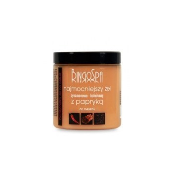 BINGOSPA Żel cynamonowo - kofeinowy z papryką 250g    ! c